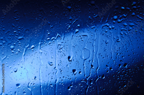 Photo: Wet Blue Glass Wet Blue Glass