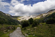 circo de montaña en Pirineos