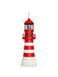 lighthouse on white background lighthouse on white background