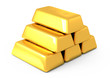 3d gold bars and coins