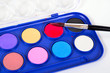Foto: Pinsel Farben Kasten Pinsel Farben Kasten