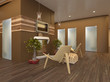 Professional beauty salon interior