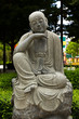 Close up smile buddha image in temple Thailand Close up smile buddha image in temple Thailand