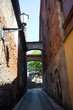 Alley in the Polish city of Toruń Alley in the Polish city of Toruń