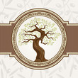Olive vector tree