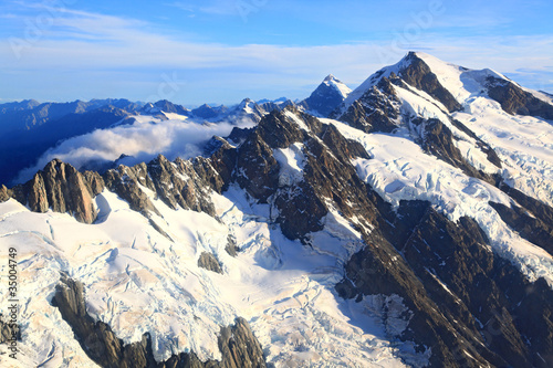 Foto: Mountain Cook Peak New Zealand Mountain Cook Peak New Zealand