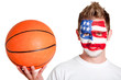 American basketball fan