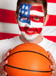 American basketball fan