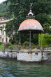 Romantischer Pavillon am Comer See, Norditalien