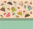 Cartoon vintage woman's bags. Cartoon vintage woman's bags.
