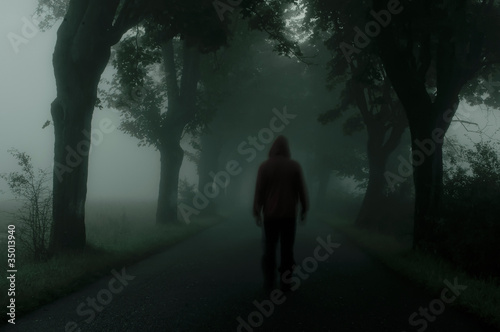 Photo: dark silhouette dark silhouette