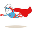 Superheld, fliegend
