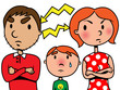 Parents argue and child suffers