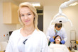 A portrait of a dental assistant