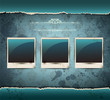Vector: Elegant Vintage empty Photo frame Background. Elegant Vintage empty Photo frame Background.