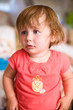 Foto: Adorable toddler baby girl. Adorable toddler baby girl.