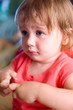 Foto: Adorable toddler baby girl. Adorable toddler baby girl.