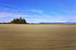 Small island near to beach on the big island Vancouver Small island near to beach on the big island Vancouver