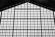 Abstract artistic photo of a train station in Hungary