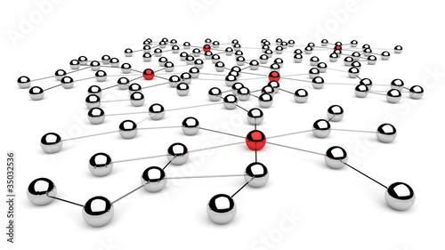 Illustration: Netzwerk Netzwerk