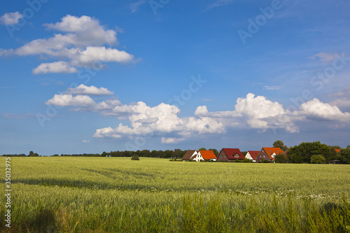 Photo: Haeuser am Ortsrand Haeuser am Ortsrand