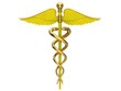 Photo en ligne au meilleur prix Yellow caduceus medical symbol