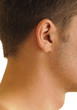 Beautiful ear of a man