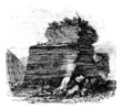 Outdoor Anthracity quarry at Summit Hill, on  Mount Mauch Chunk,