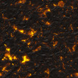 Seamless magma or lava texture