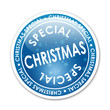 Pegatina redonda texto CHRISTMAS SPECIAL Pegatina redonda texto CHRISTMAS SPECIAL