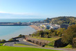 Aerial view of the town of Dover in England Aerial view of the town of Dover in England