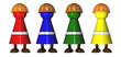 Illustration: ludo worker tokens ludo worker tokens