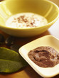 Bowl of ayurvedic facial mask