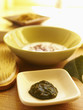 Bowl of ayurvedic facial mask