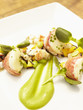 Close up of lobster entree