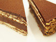 Close up of chocolate tort