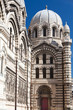 Famous cathedral in Marseille in France
