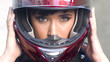 Girl on Motorcycle