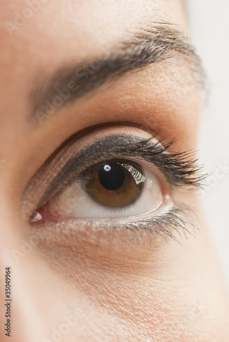Photo: Close up of Caucasian woman's eye Close up of Caucasian woman's eye