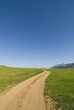Photo : Dirt road in remote countryside Dirt road in remote countryside