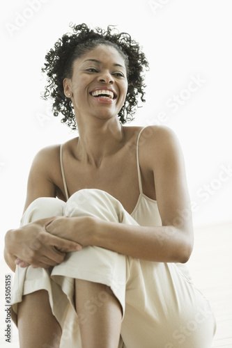 Photo: Smiling African American woman Smiling African American woman