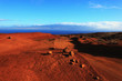 Red earth in remote desert area