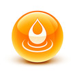 icône goutte eau / water drop icon