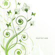 abstract floral background with place for your text