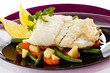 Fish dish - fish fillet and vegetables