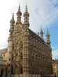 Famous Gothic Town Hall of Leuven, Flemish Brabant, Belgium