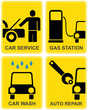 Car service, fuel station, auto repair
