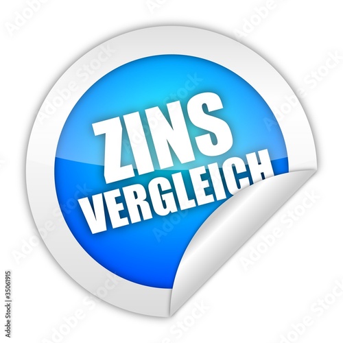 Illustration: button aufgedreht zins-vergleich 1 button aufgedreht zins-vergleich 1