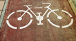 bicycle-only lane