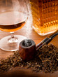 smoking pipe, tobacco and liquor smoking pipe, tobacco and liquor